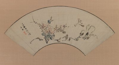 Cherry Blossoms and Magnolia, 1829 by Uragami Shunkin